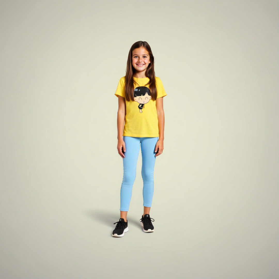 Conjunto niña Calza y remera Sport